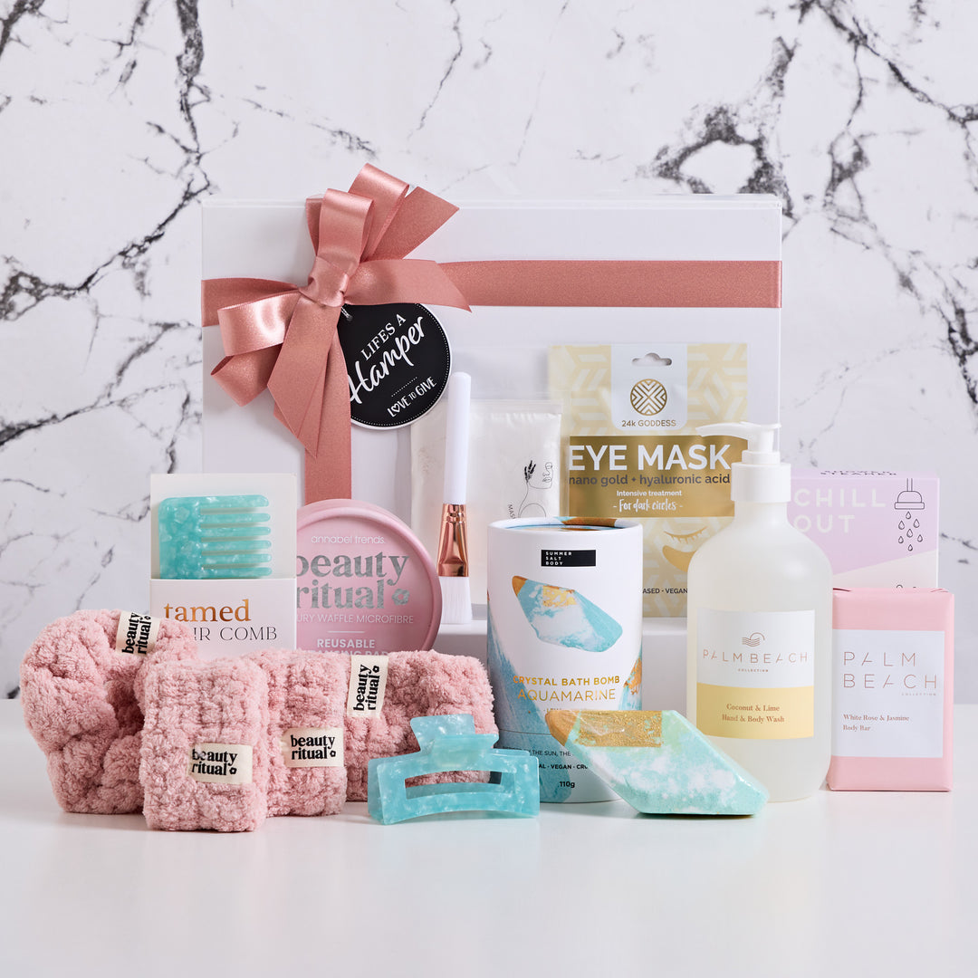 Bath and Beauty Hamper luxury pamper hamper