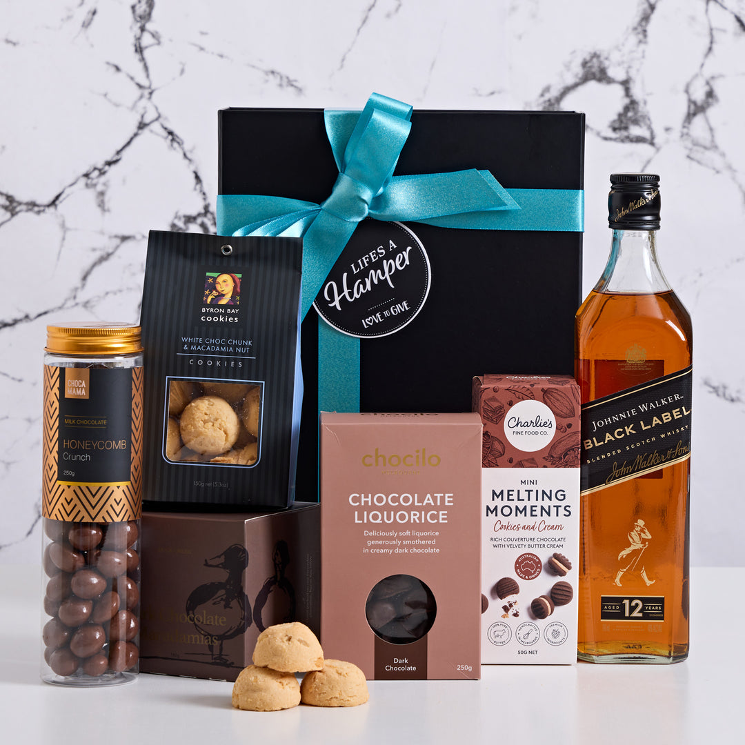 Black Label Whisky and Treats Hamper