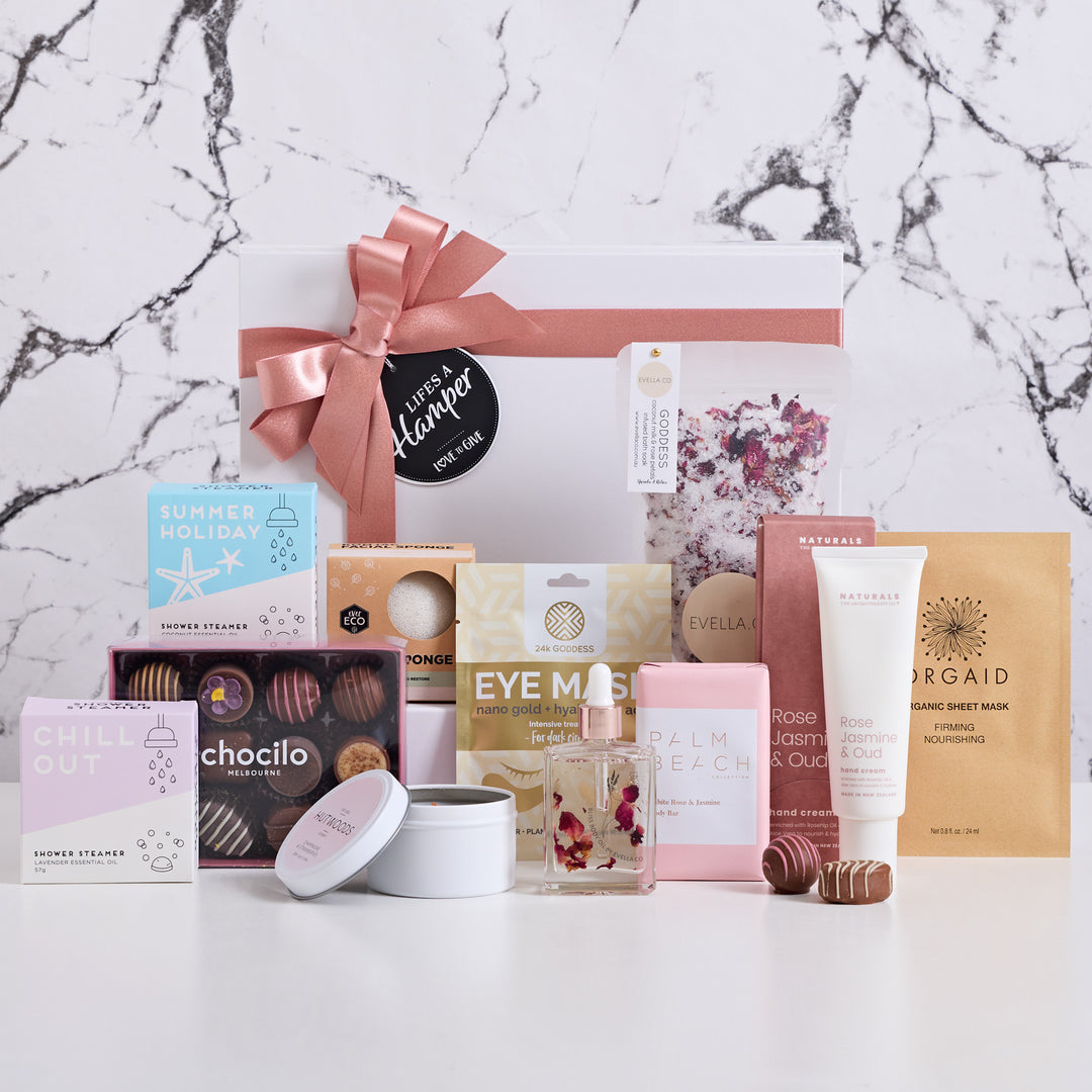 Women's pamper hamper. Perfect gift for a birthday or Mother's Day