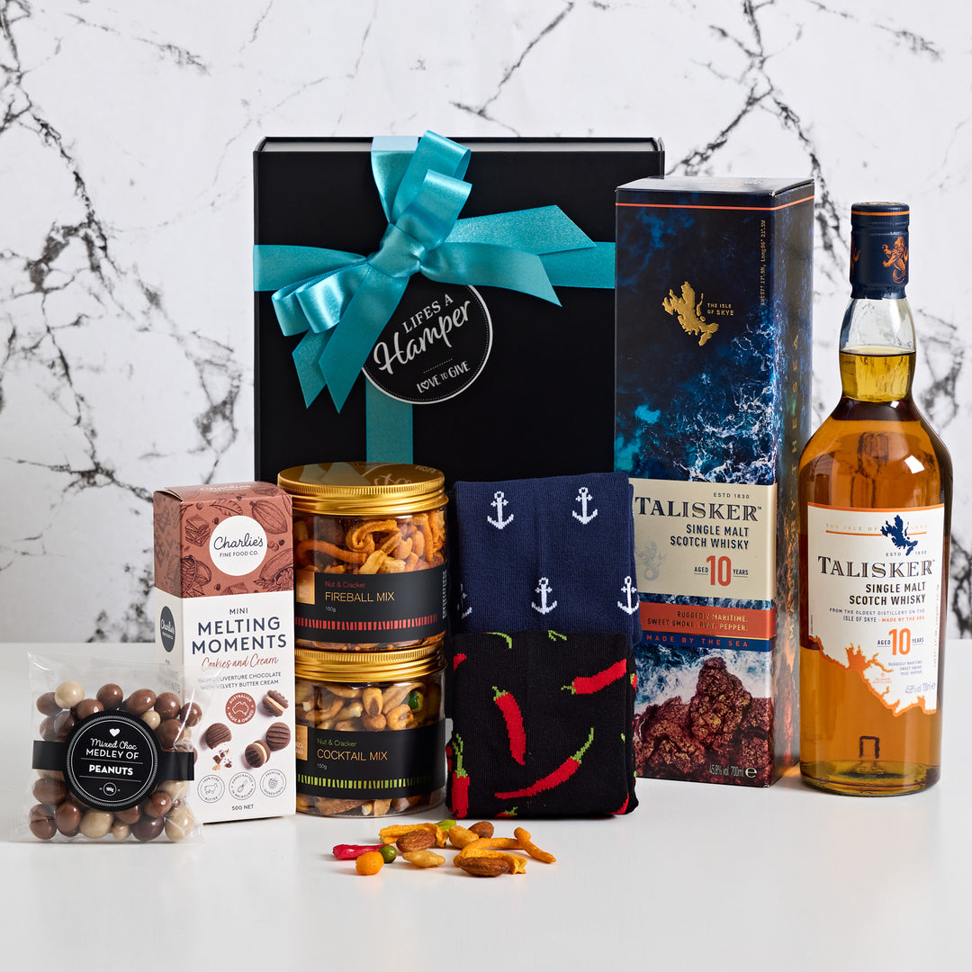 Talisker and Socks Gift Hamper