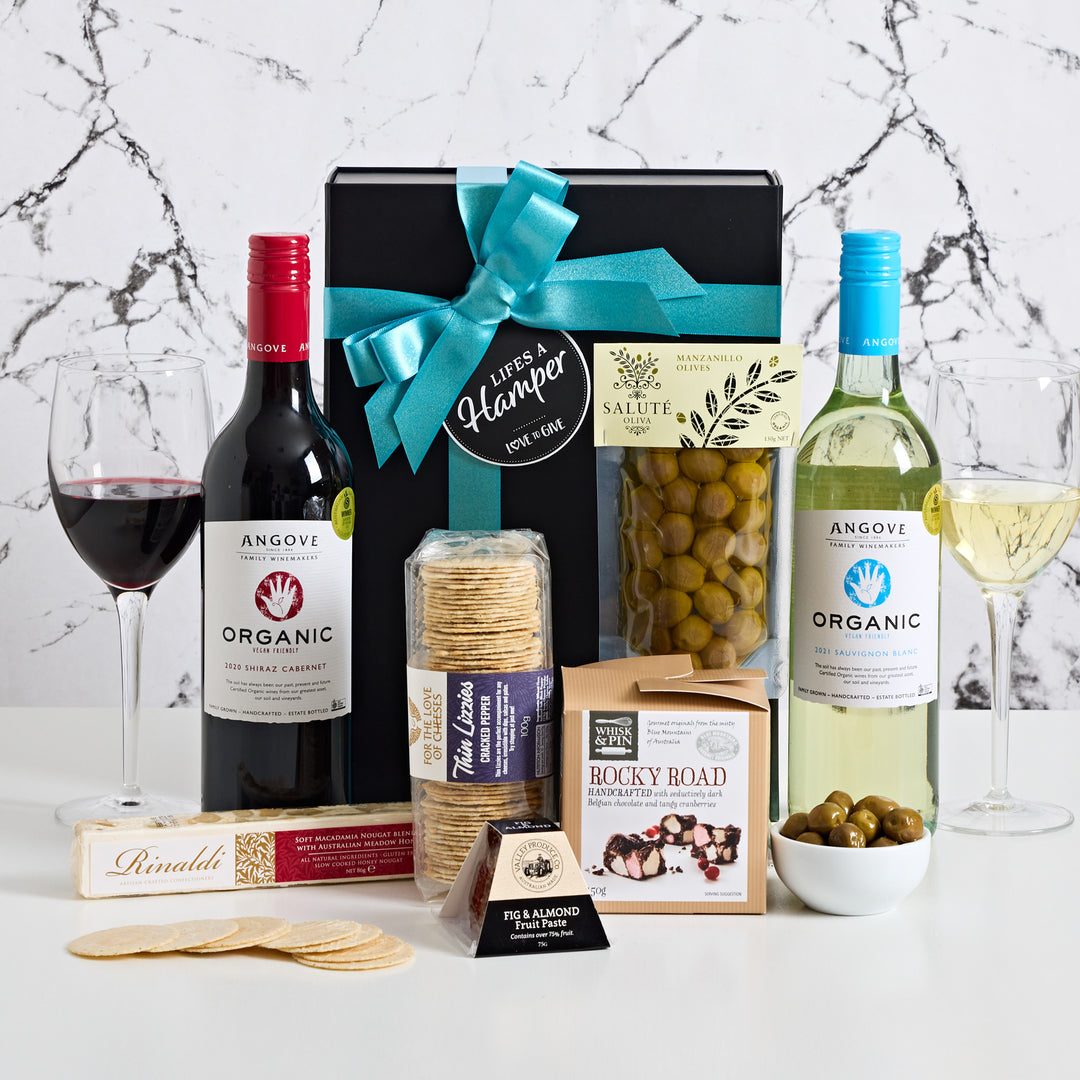 Organic Red and White Hamper