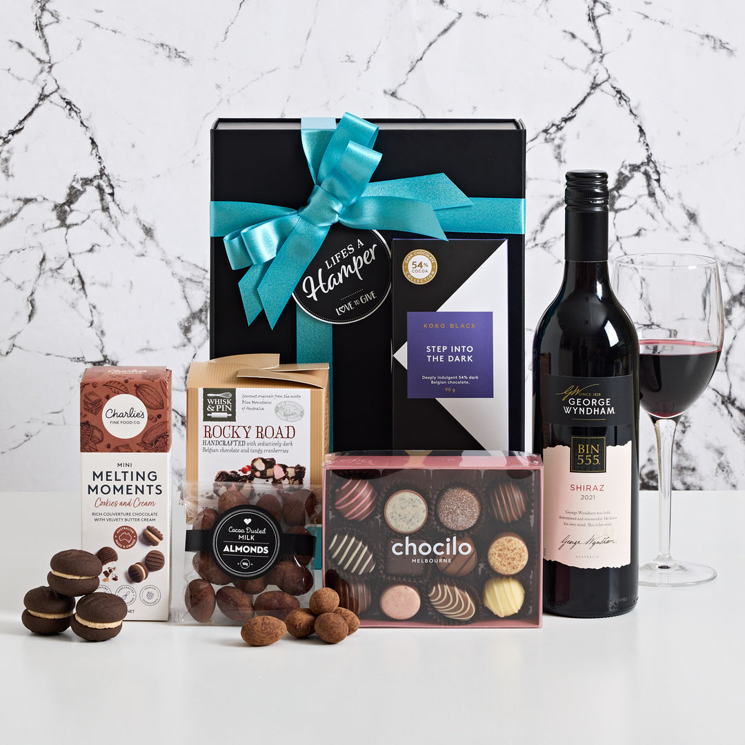 Red Wine and Chocolates Hamper