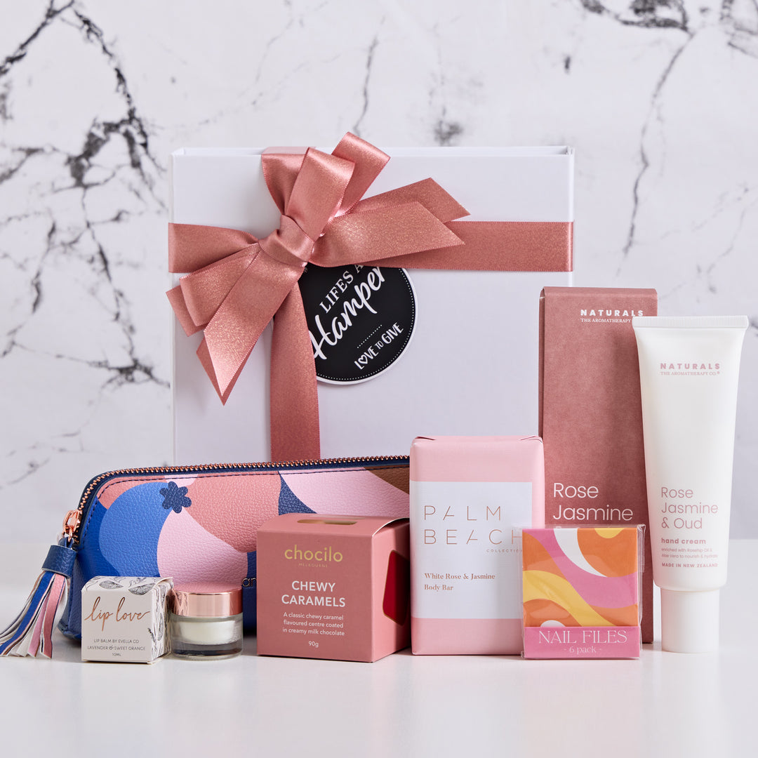 Self care hamper everything needed to make her feel special and loved