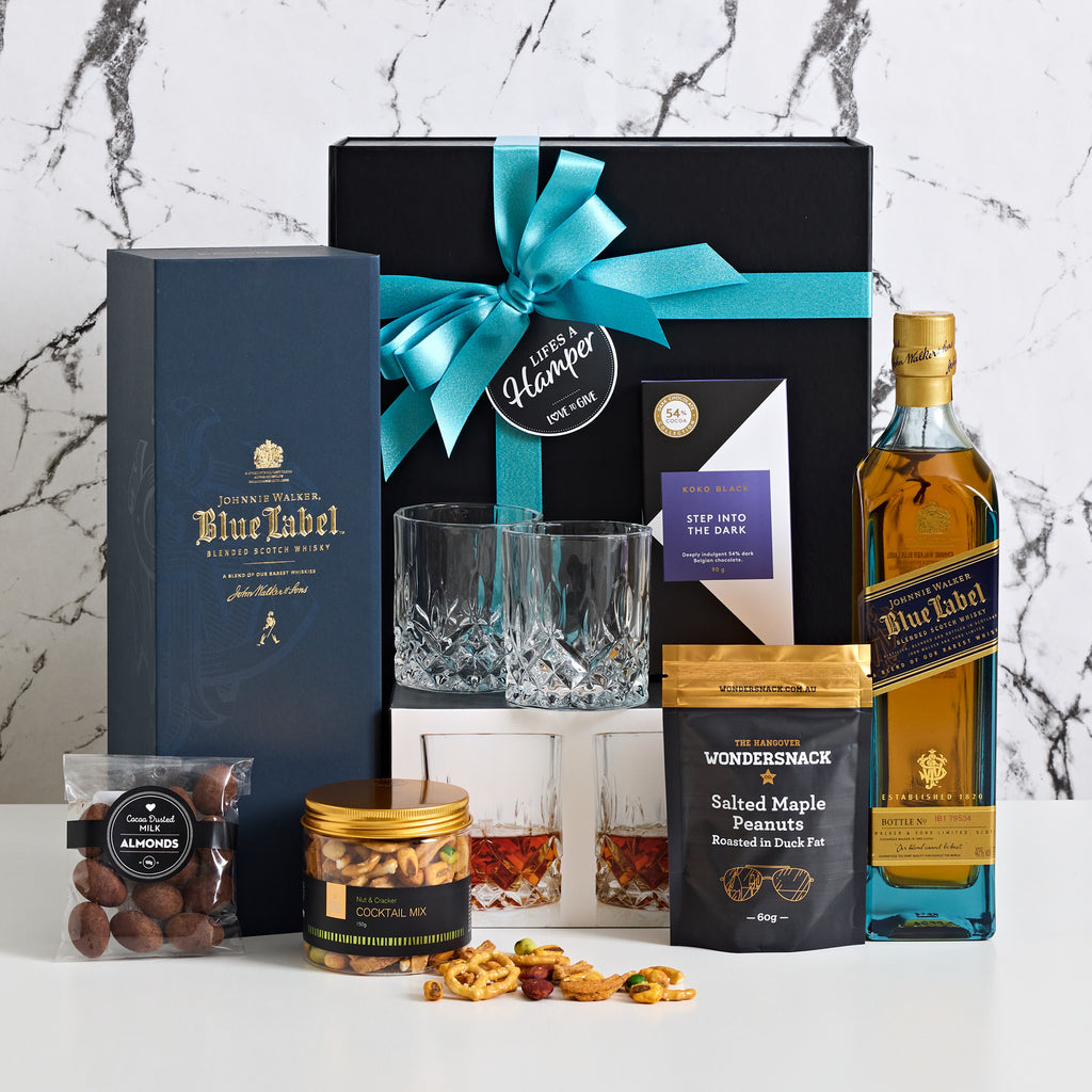 Johnnie Walker Blue Label Hamper – Lifes A Hamper