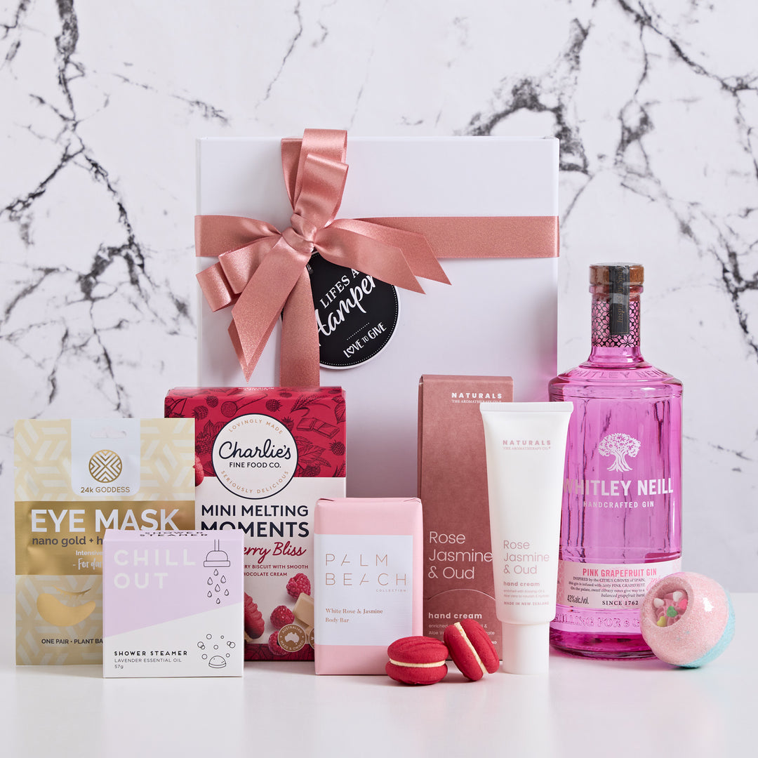 Relax with Pink Gin Hamper