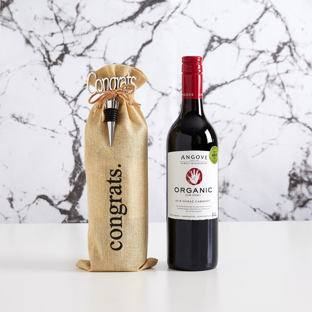 Angove Organic Red Wine Gift Bags