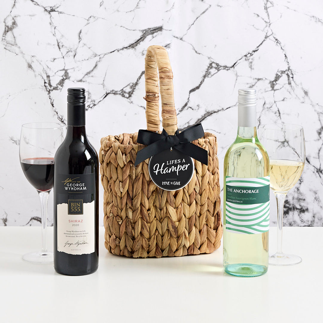 Wine Carrier duo makes a great settlement gift hamper